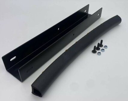 Carbolt 100 Verkleinstuk - optie rubberen stootstrip - Zwart