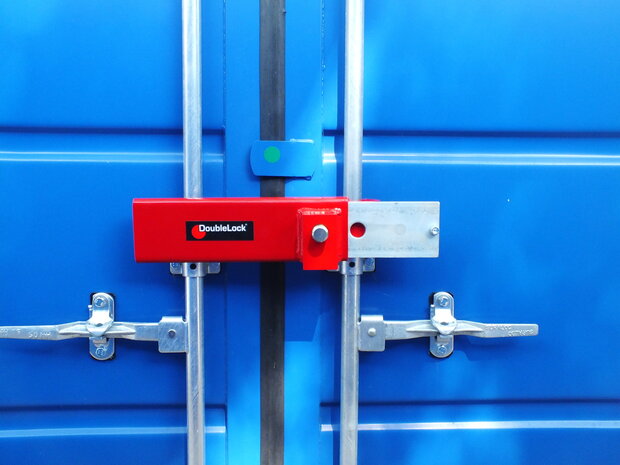 Container Lock DoubleLock HEAVY RED SCM